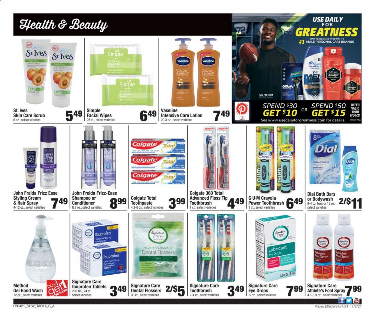 Shaw’s (MA, ME, NH, RI, VT) Weekly Ad Flyer June 4 to July 8