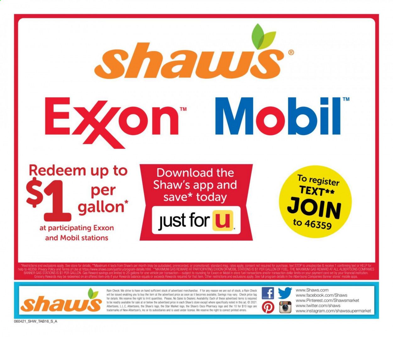 Shaw’s (MA, ME, NH, RI, VT) Weekly Ad Flyer June 4 to July 8