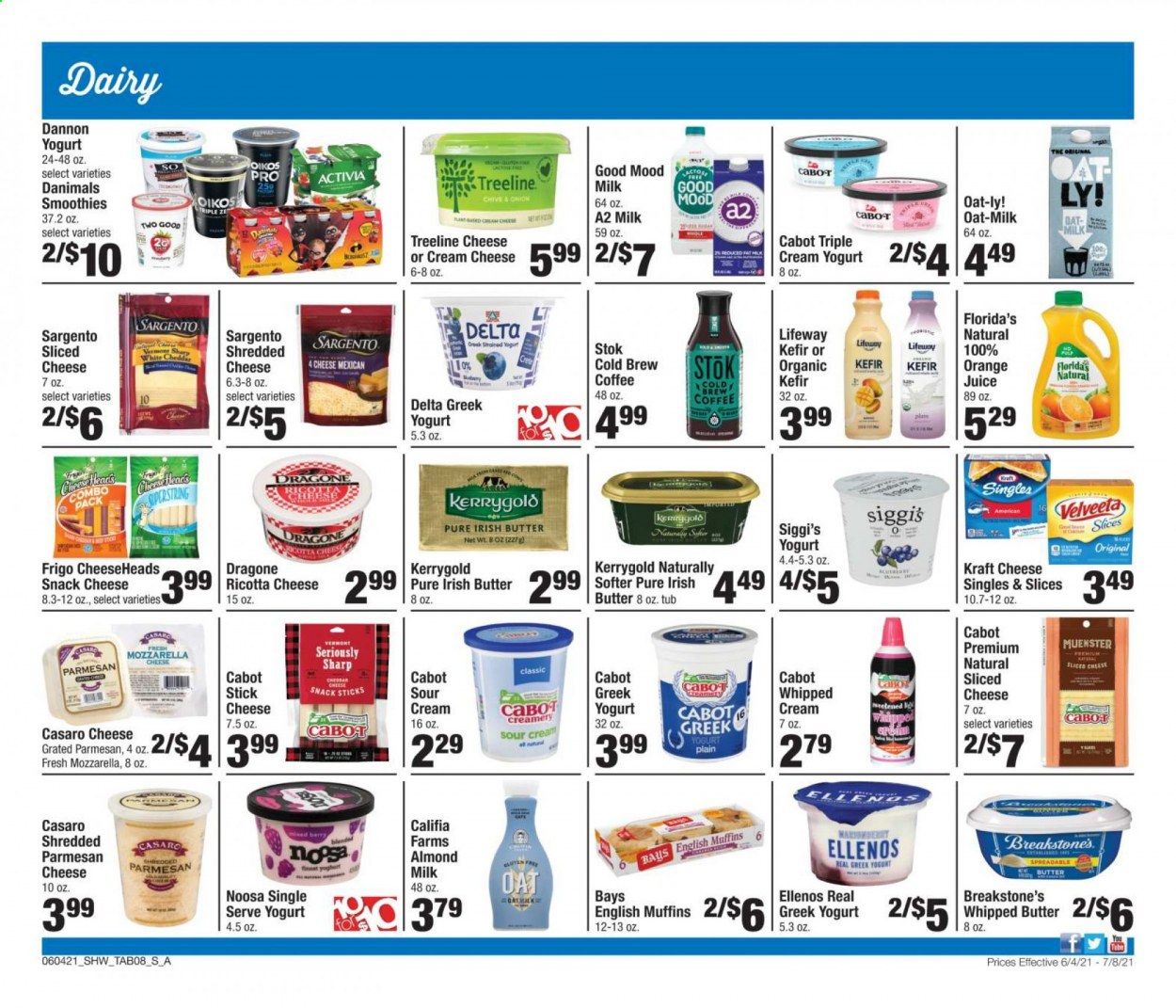 Shaw’s (MA, ME, NH, RI, VT) Weekly Ad Flyer June 4 to July 8