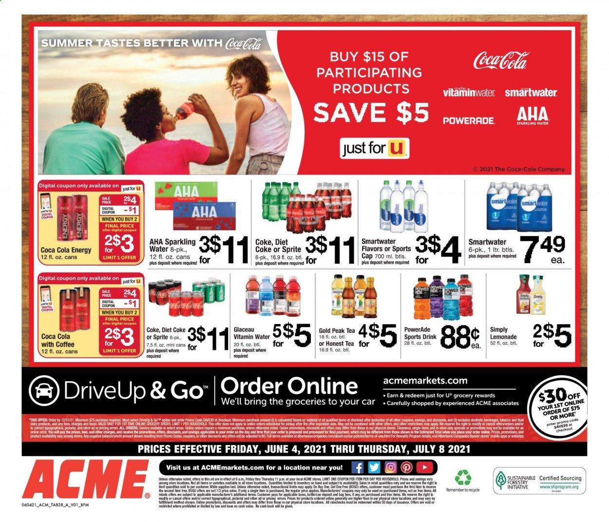ACME (DE, NJ, NY, PA) Weekly Ad Flyer June 4 to July 8