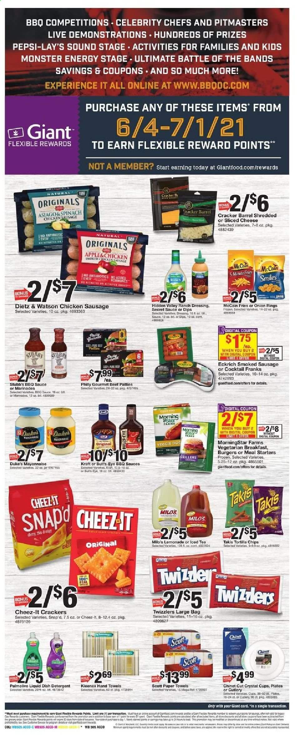 Giant Food (DE, MD, VA) Weekly Ad Flyer June 4 to June 10