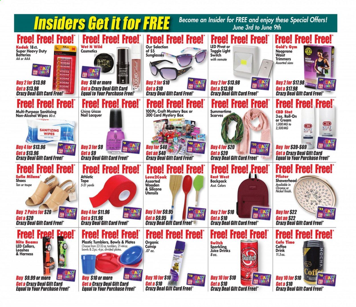 Ocean State Job Lot (CT, MA, ME, NH, NJ, NY, RI) Weekly Ad Flyer June 3 to June 9