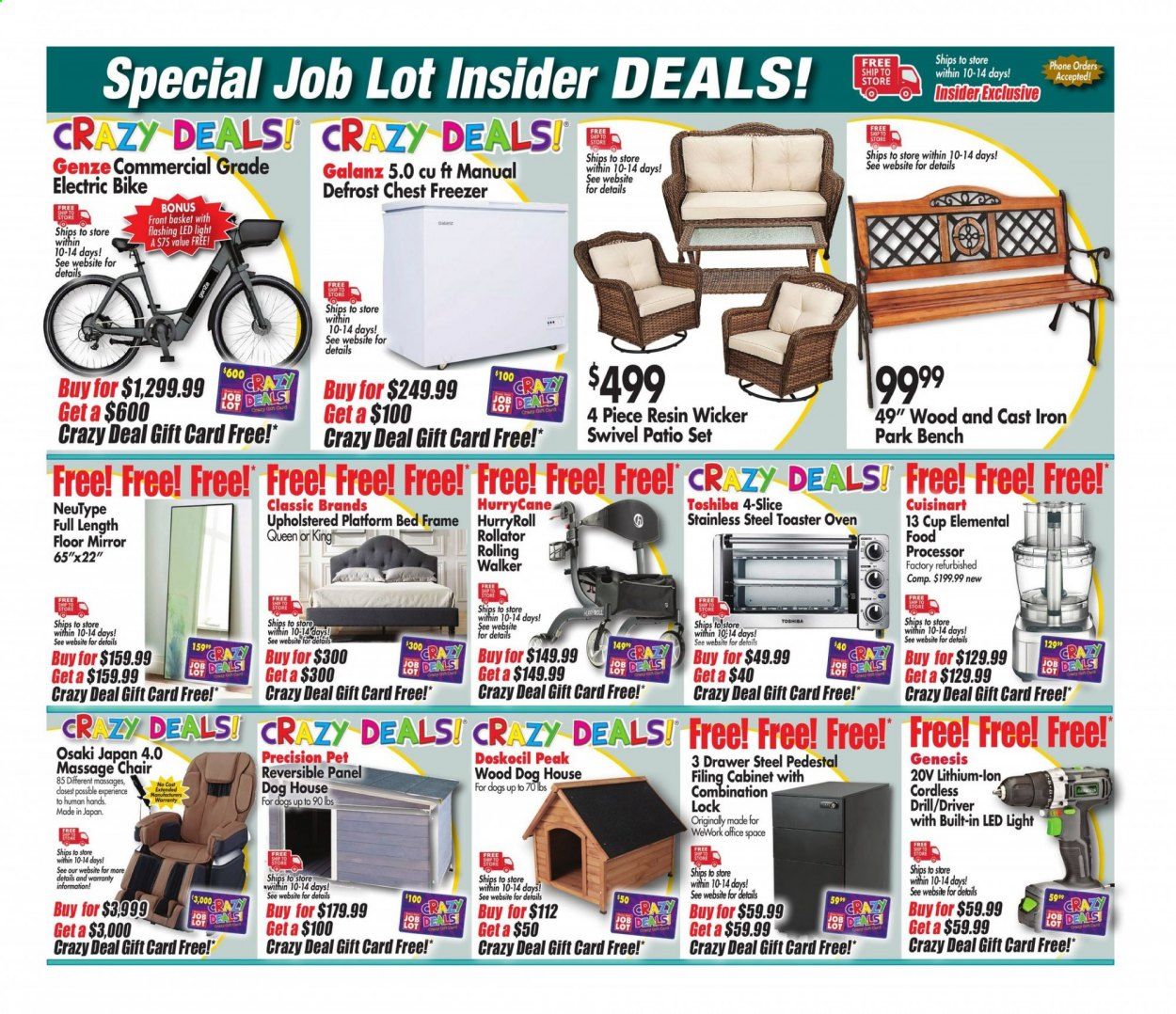 Ocean State Job Lot (CT, MA, ME, NH, NJ, NY, RI) Weekly Ad Flyer June 3 to June 9