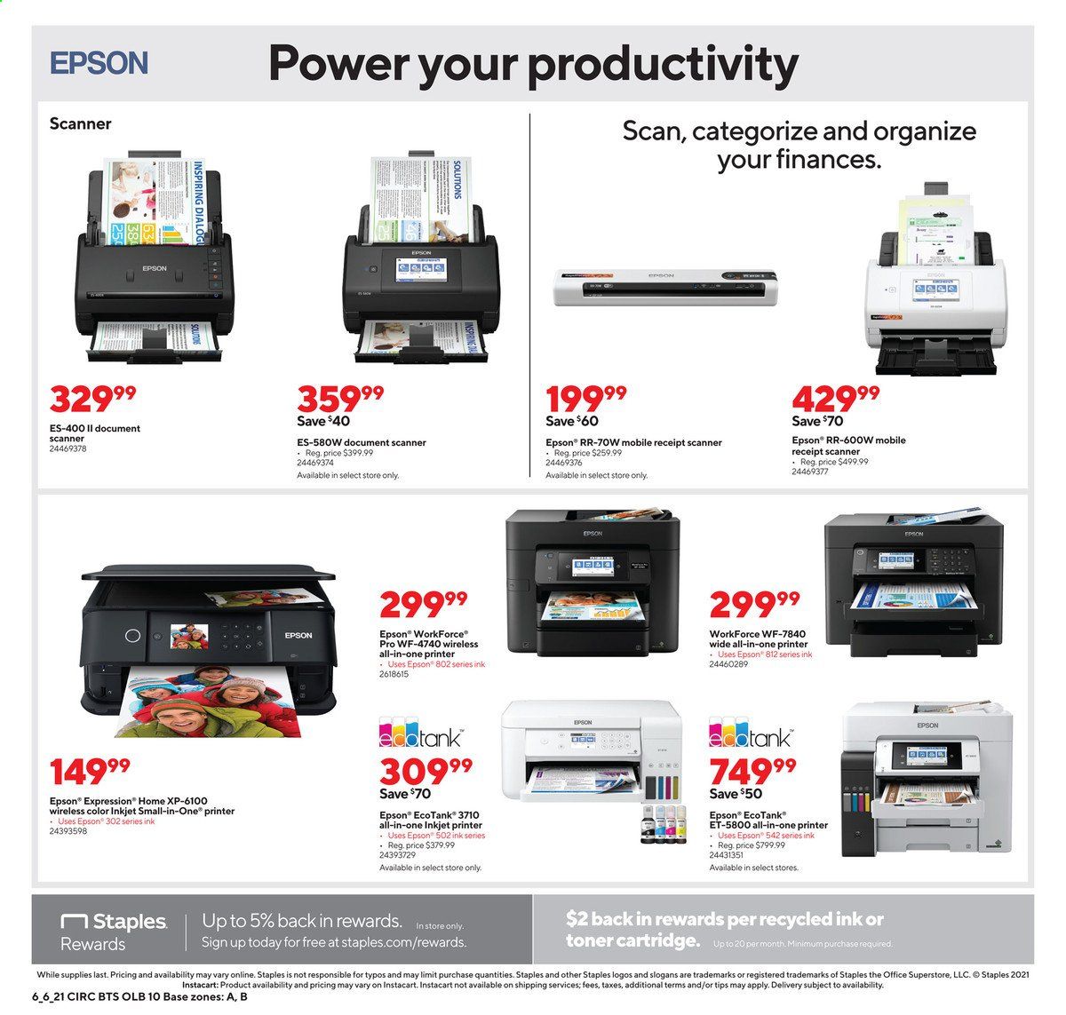 Staples Weekly Ad Flyer June 6 to June 12