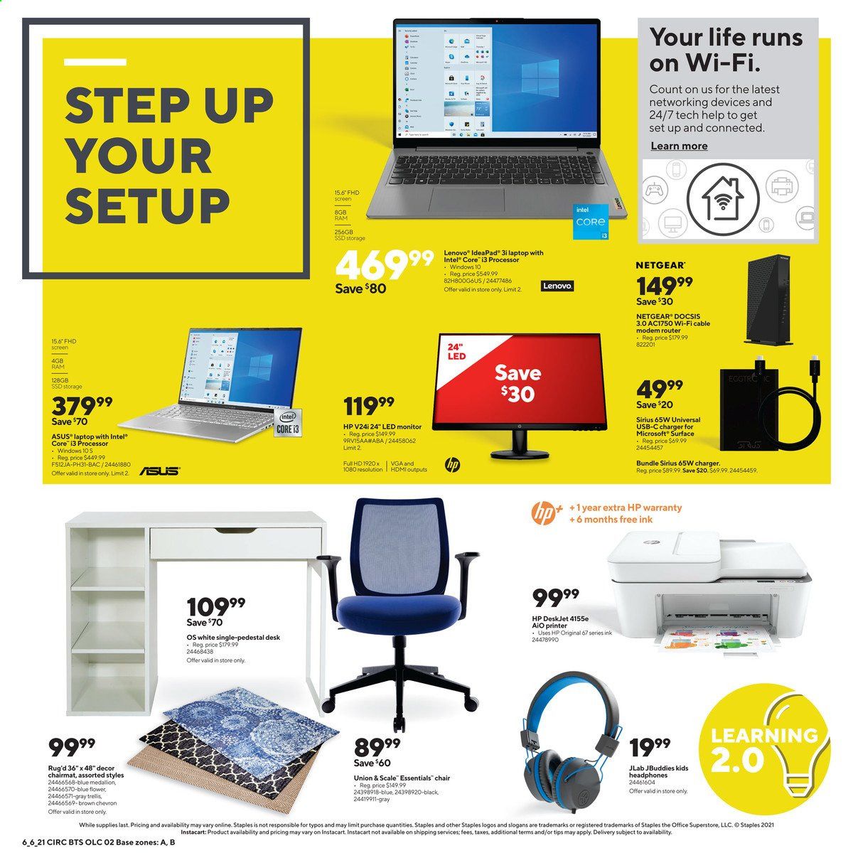 Staples Weekly Ad Flyer June 6 to June 12