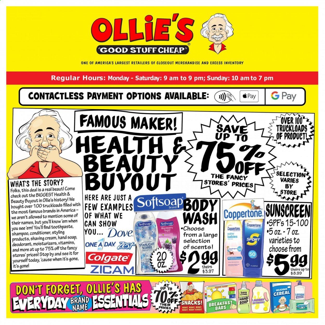 Ollie's Bargain Outlet Weekly Ad Flyer June 3 to June 9