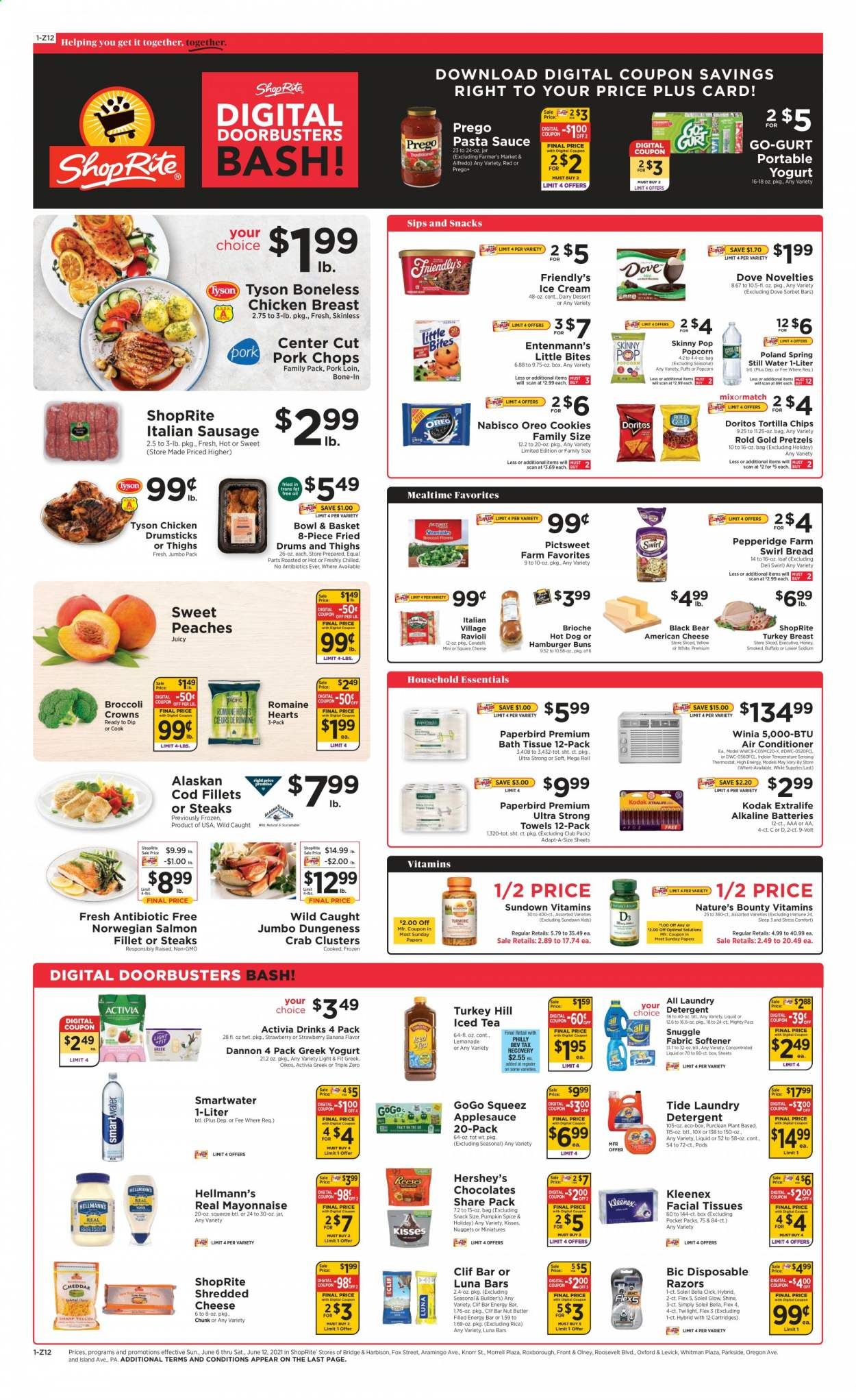 ShopRite (CT, DE, MD, NJ, NY, PA) Weekly Ad Flyer June 6 to June 12