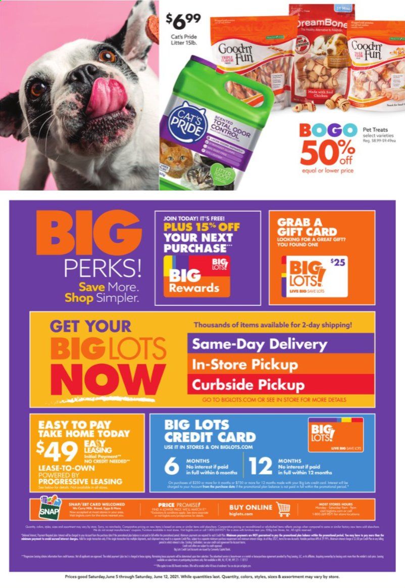 Big Lots Weekly Ad Flyer June 5 to June 12