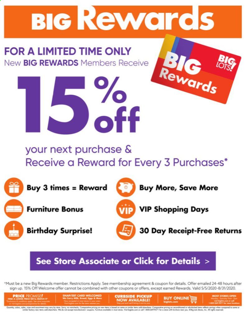 Big Lots Weekly Ad Flyer June 5 to June 12
