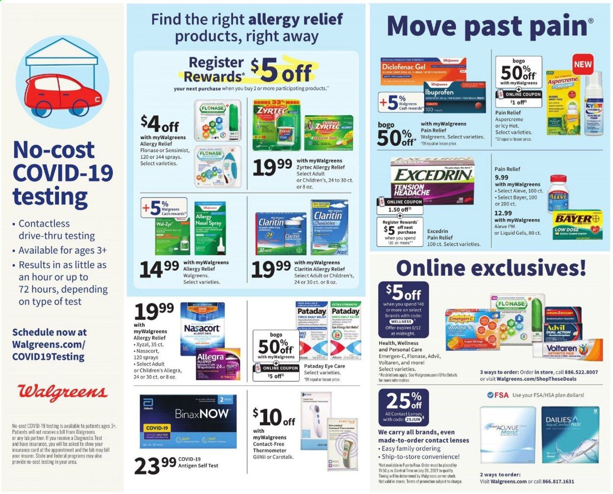 Walgreens Weekly Ad Flyer June 6 to June 12