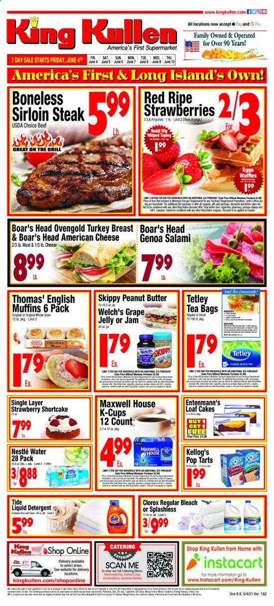 King Kullen (NY) Weekly Ad Flyer June 4 to June 10