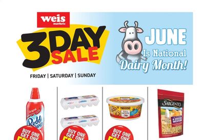 Weis (MD, NY, PA) Weekly Ad Flyer June 4 to June 6
