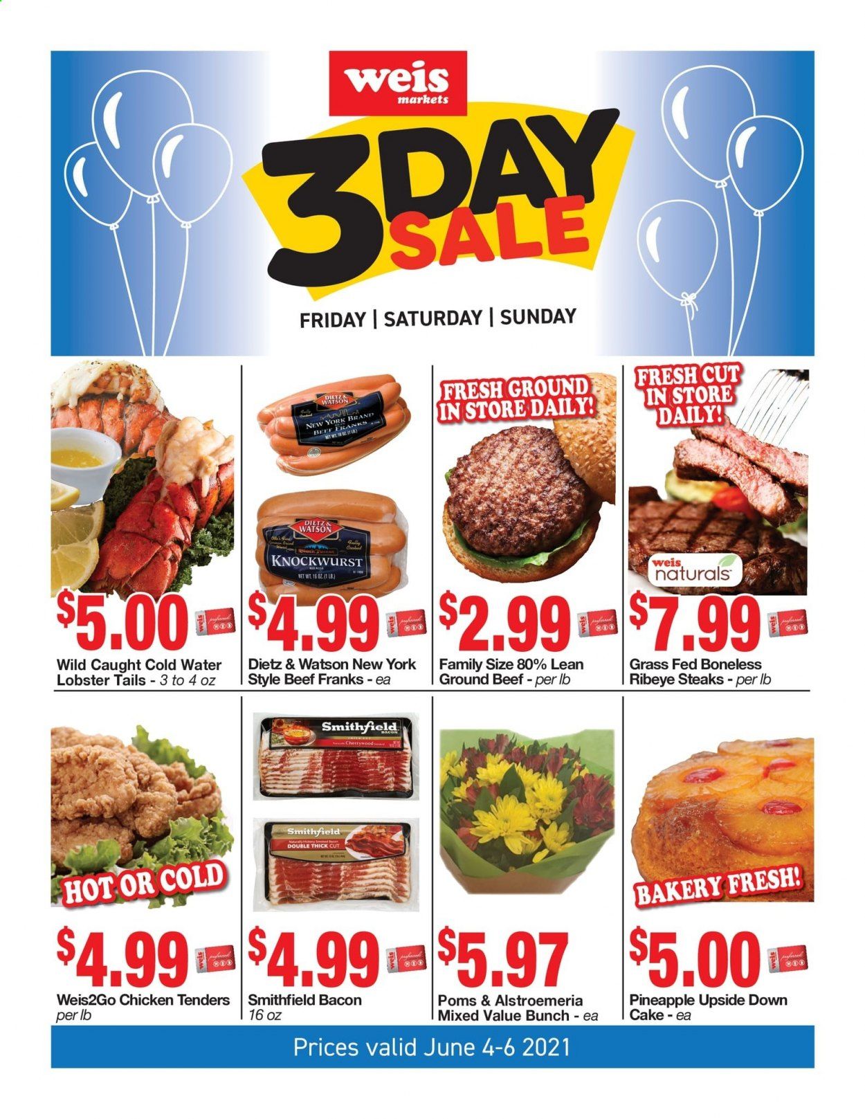 Weis (MD, NY, PA) Weekly Ad Flyer June 4 to June 6