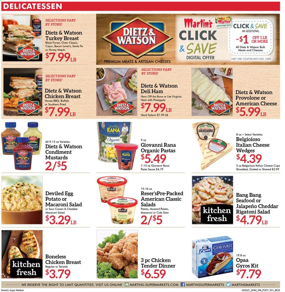 Martin’s (IN, MI) Weekly Ad Flyer June 6 to June 12
