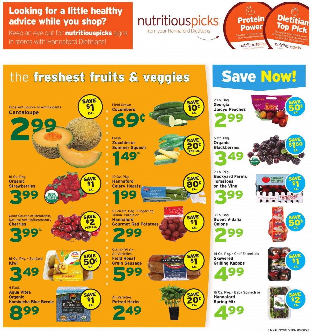 Hannaford (NY) Weekly Ad Flyer June 6 to June 12
