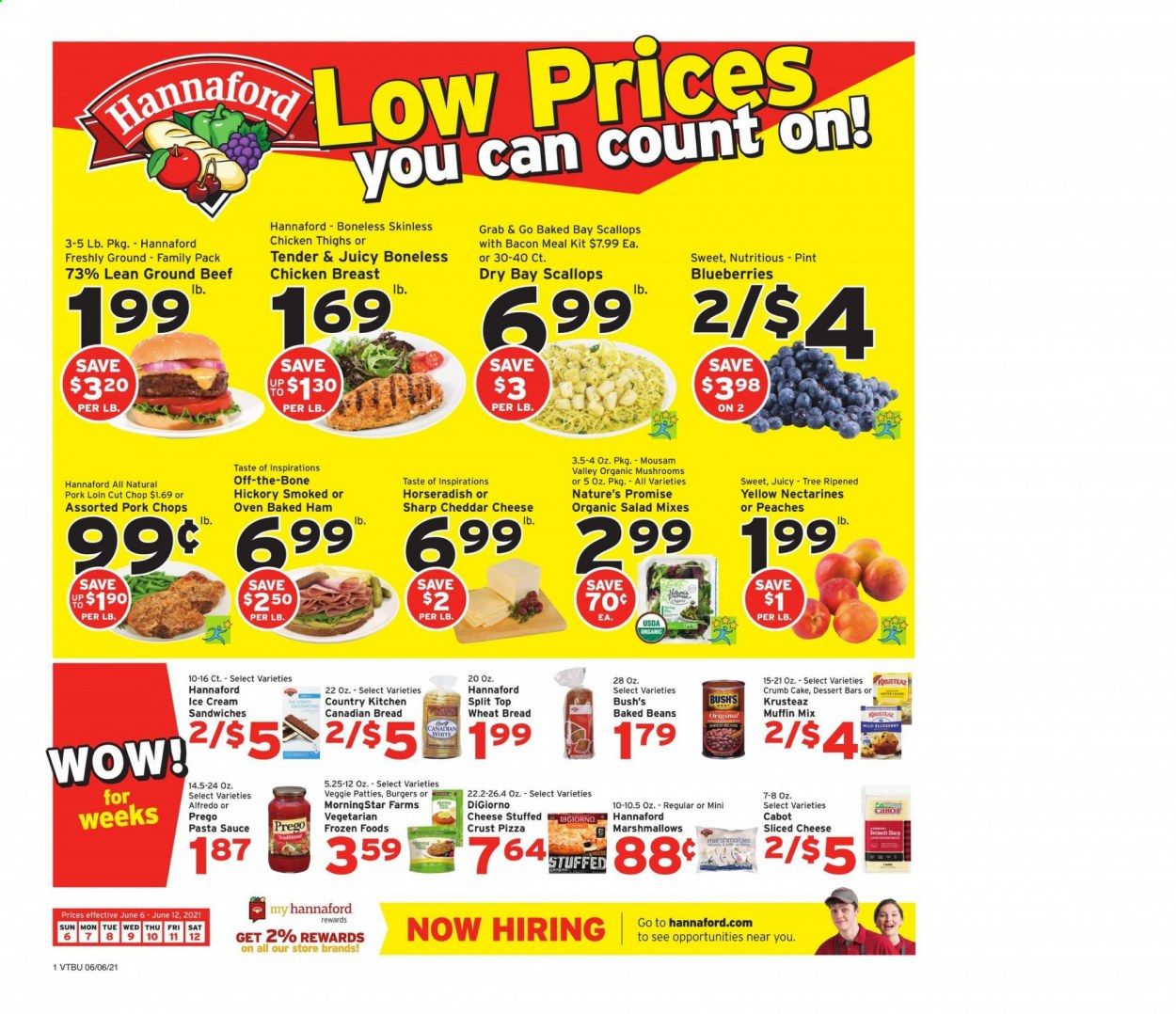 Hannaford (VT) Weekly Ad Flyer June 6 to June 12