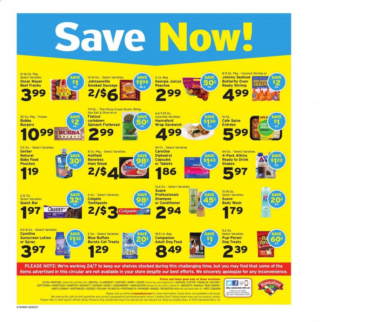 Hannaford (NH) Weekly Ad Flyer June 6 to June 12
