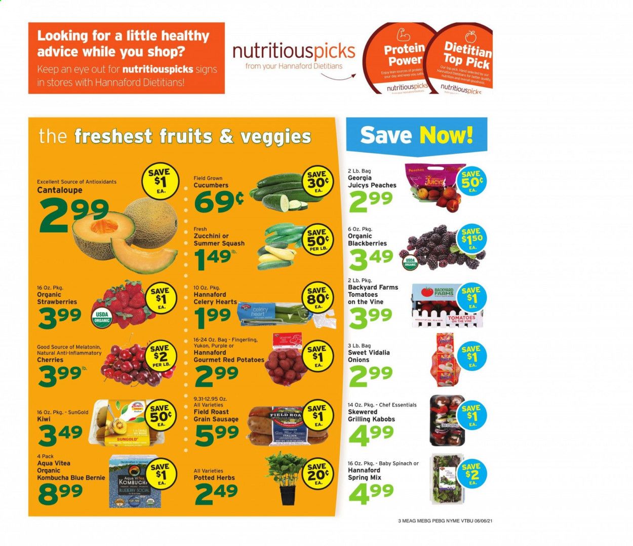 Hannaford (ME) Weekly Ad Flyer June 6 to June 12