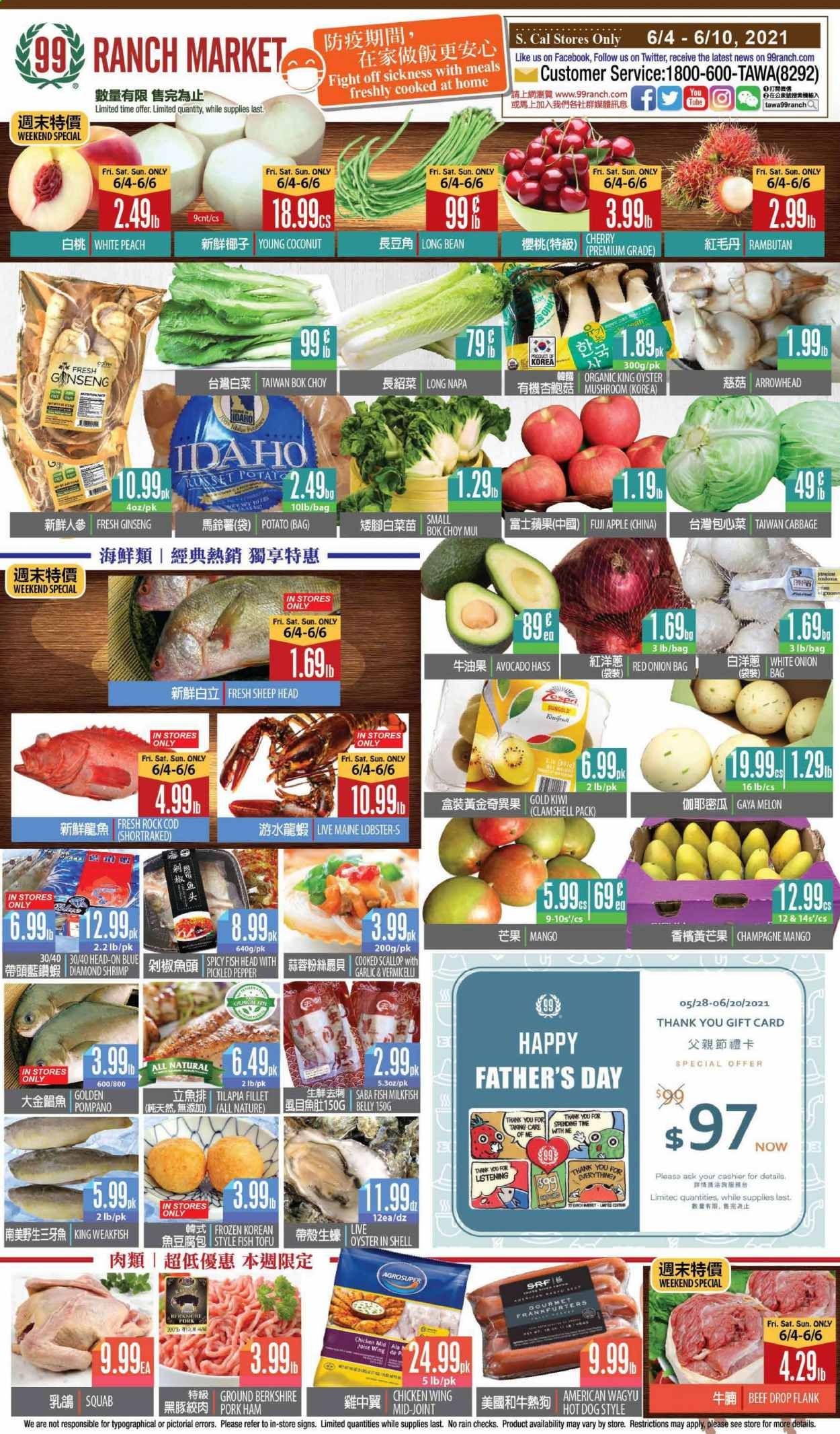 99 Ranch Market (CA) Weekly Ad Flyer June 4 to June 10