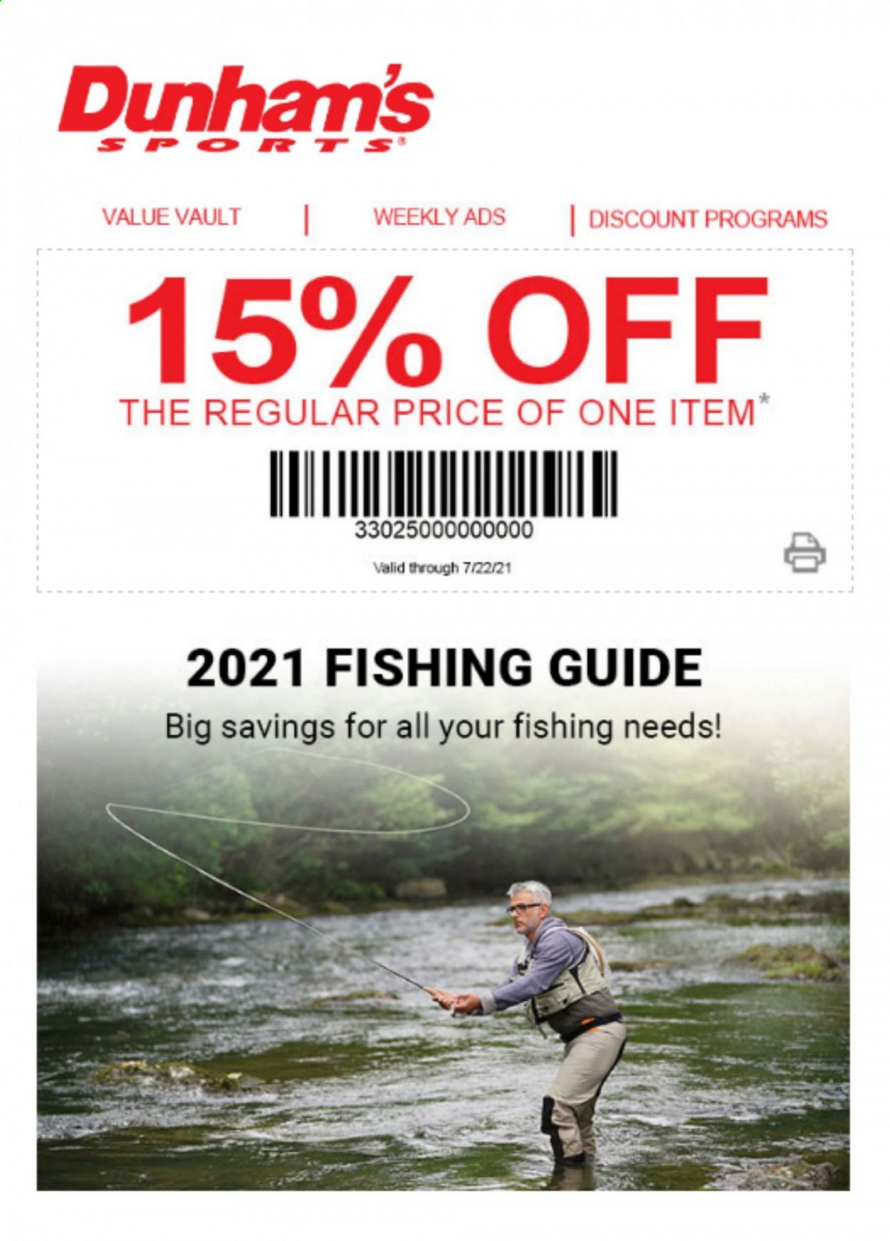 Dunham's Sports Weekly Ad Flyer June 3 to July 22