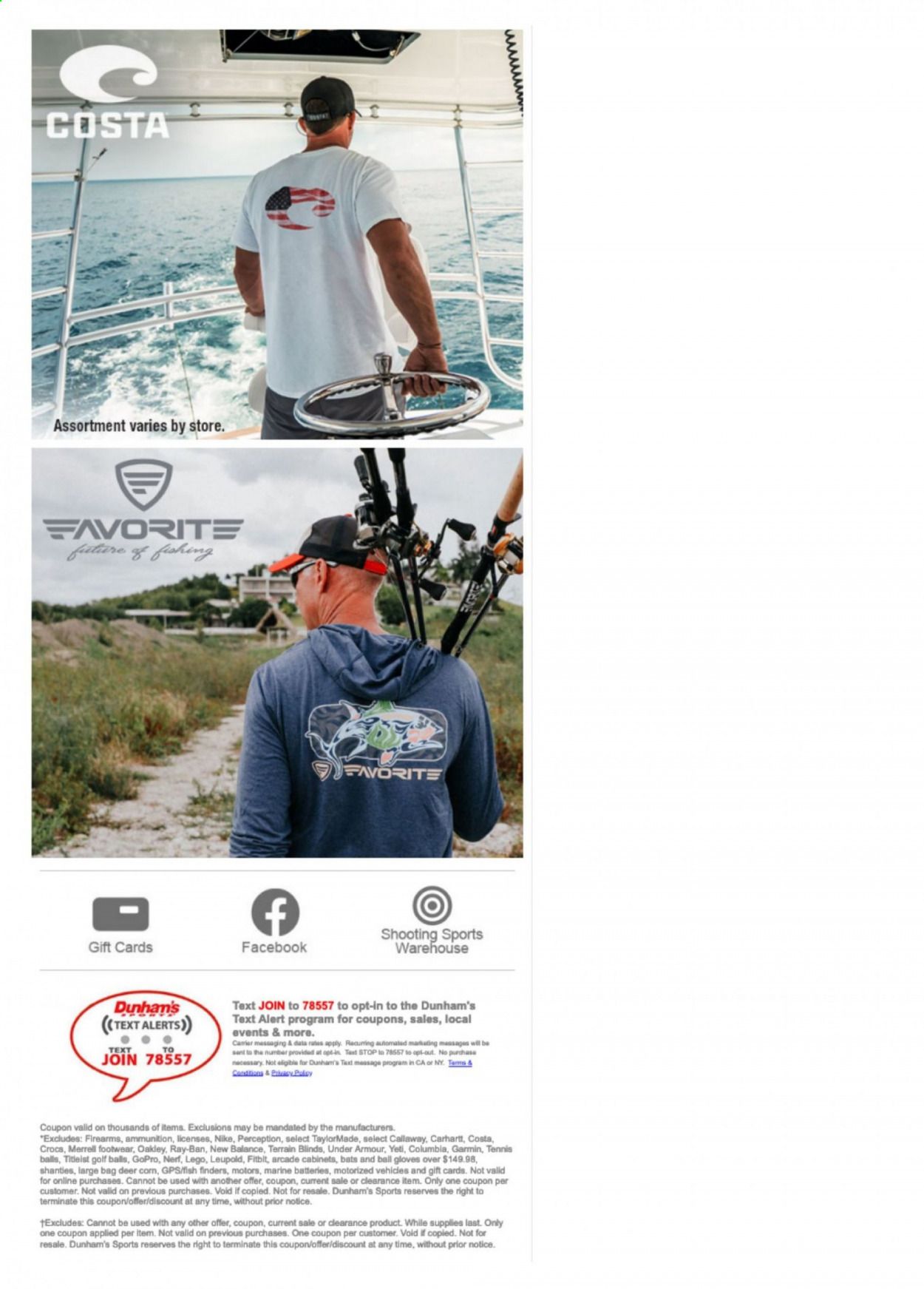 Dunham's Sports Weekly Ad Flyer June 3 to July 22
