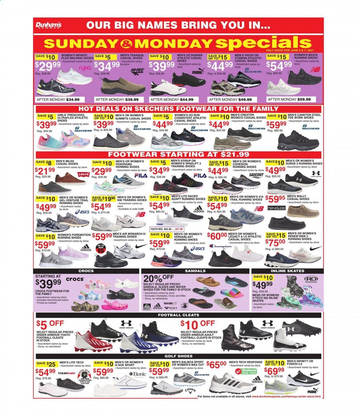 Dunham's Sports Weekly Ad Flyer June 5 to June 10