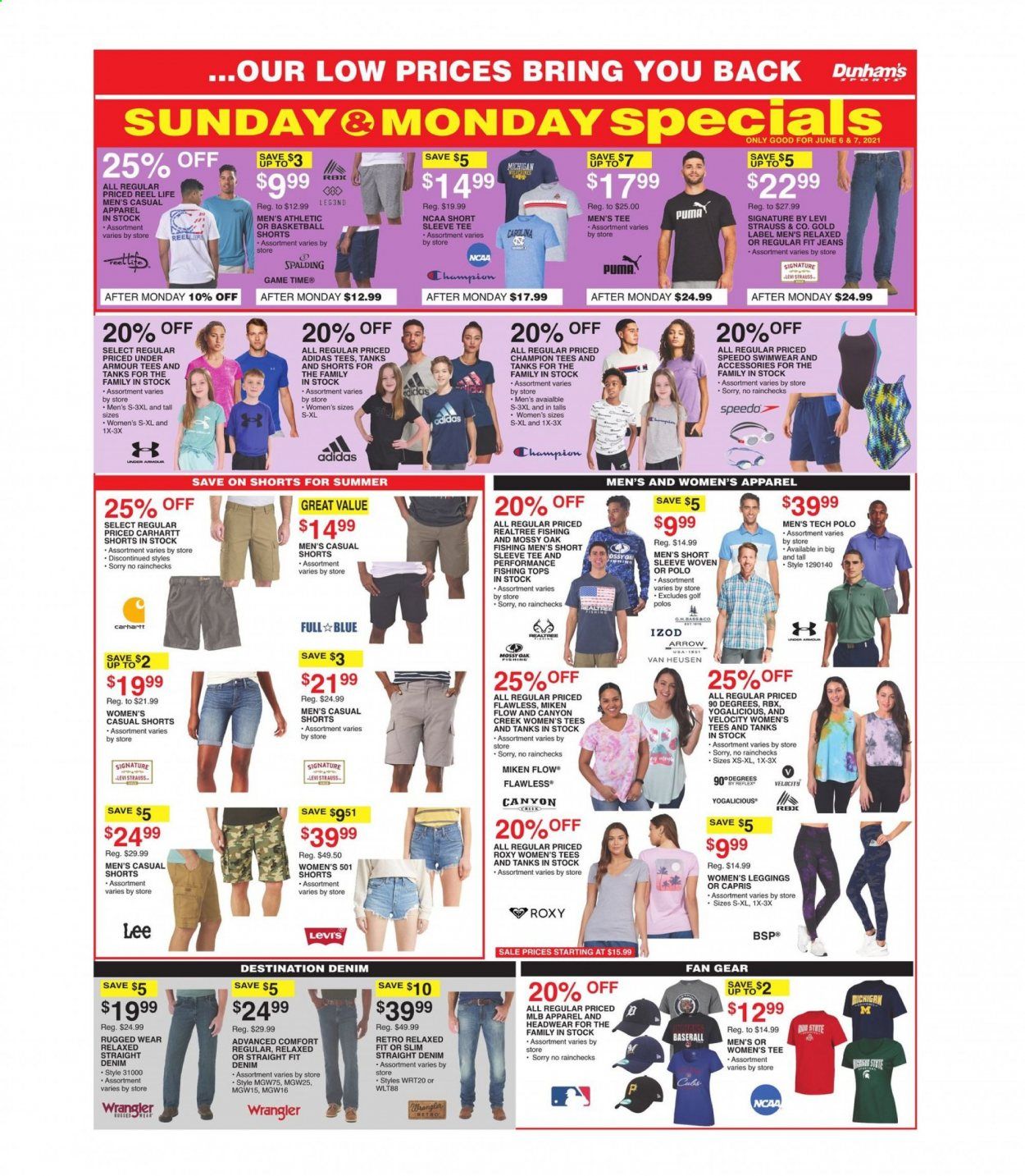 Dunham's Sports Weekly Ad Flyer June 5 to June 10