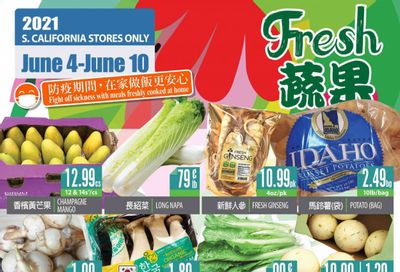99 Ranch Market (CA) Weekly Ad Flyer June 4 to June 10