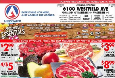 Associated Supermarkets (NY) Weekly Ad Flyer June 4 to June 10