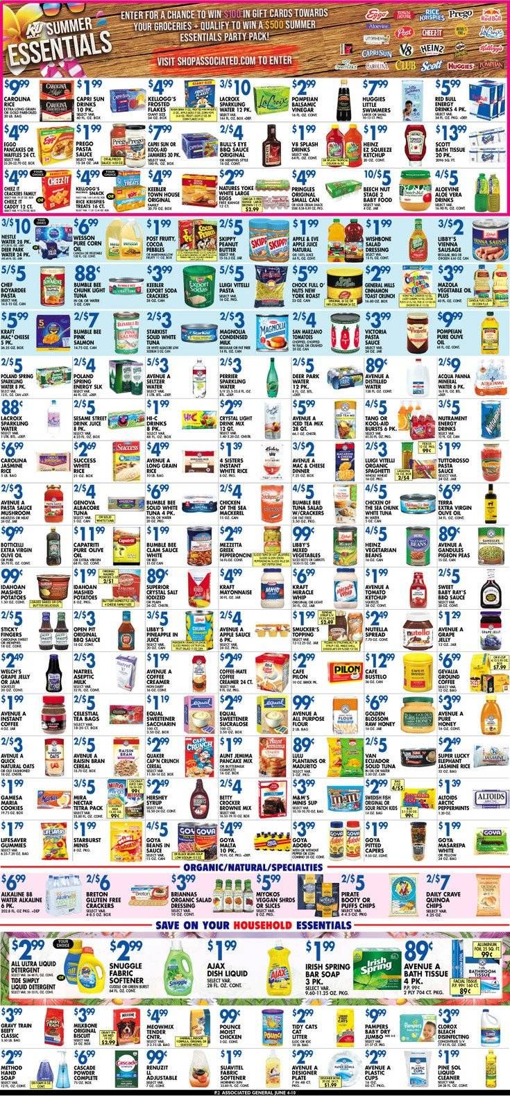 Associated Supermarkets (NY) Weekly Ad Flyer June 4 to June 10