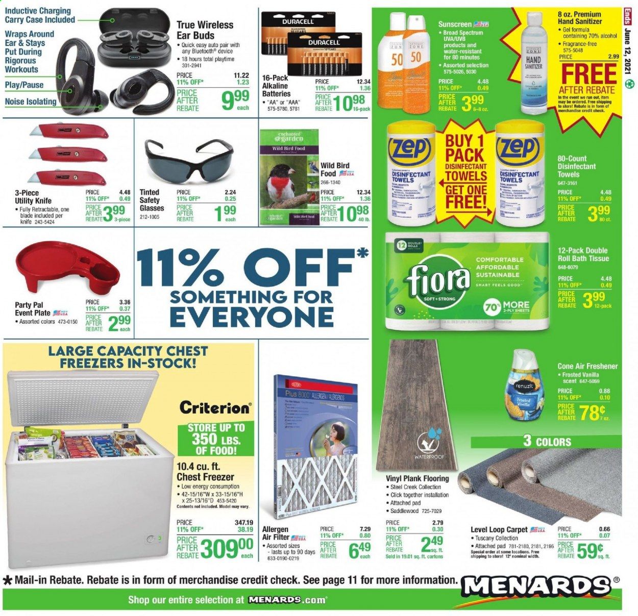 Menards Weekly Ad Flyer June 3 to June 12
