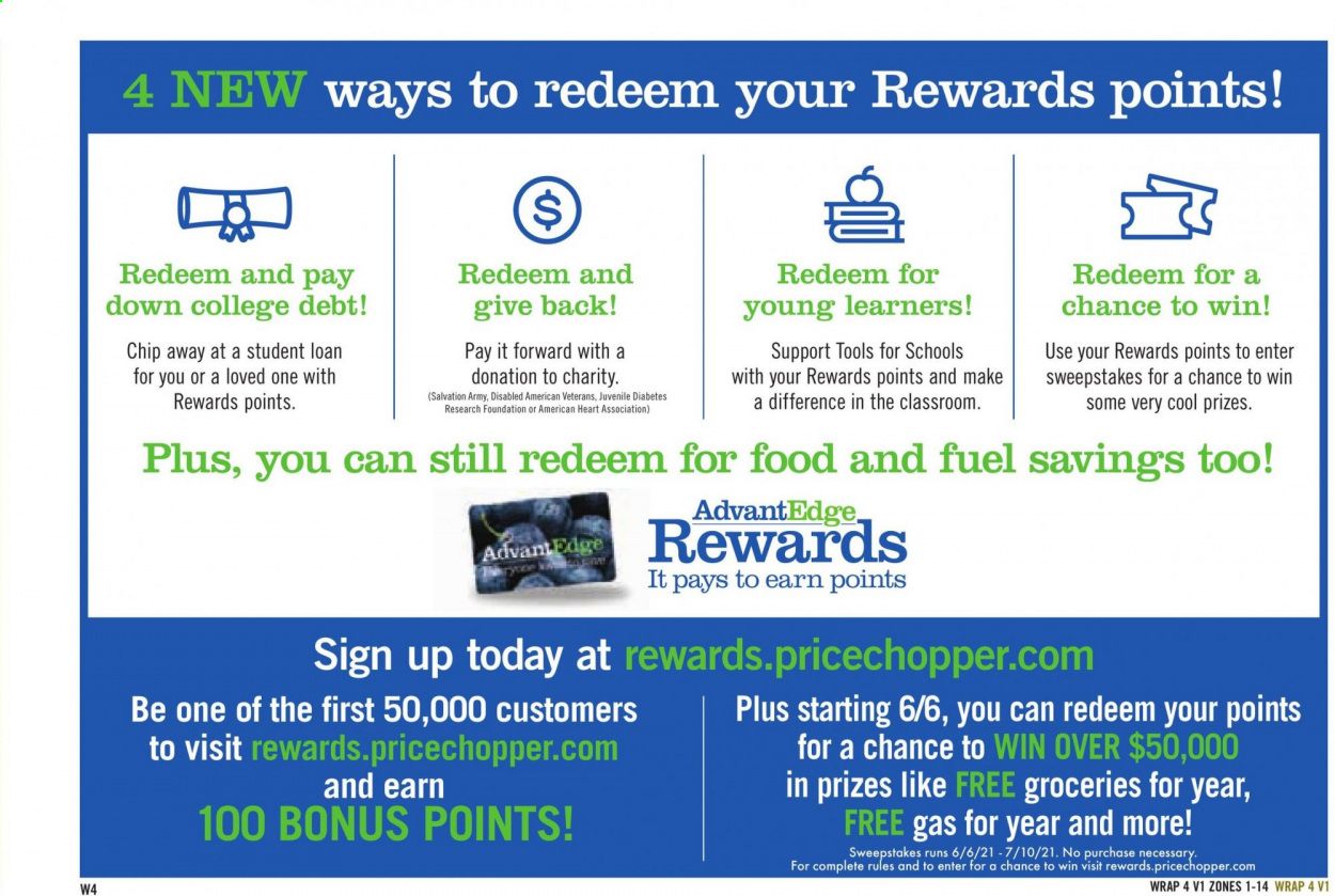 Price Chopper (CT, MA, NY, PA, VT) Weekly Ad Flyer June 6 to June 12
