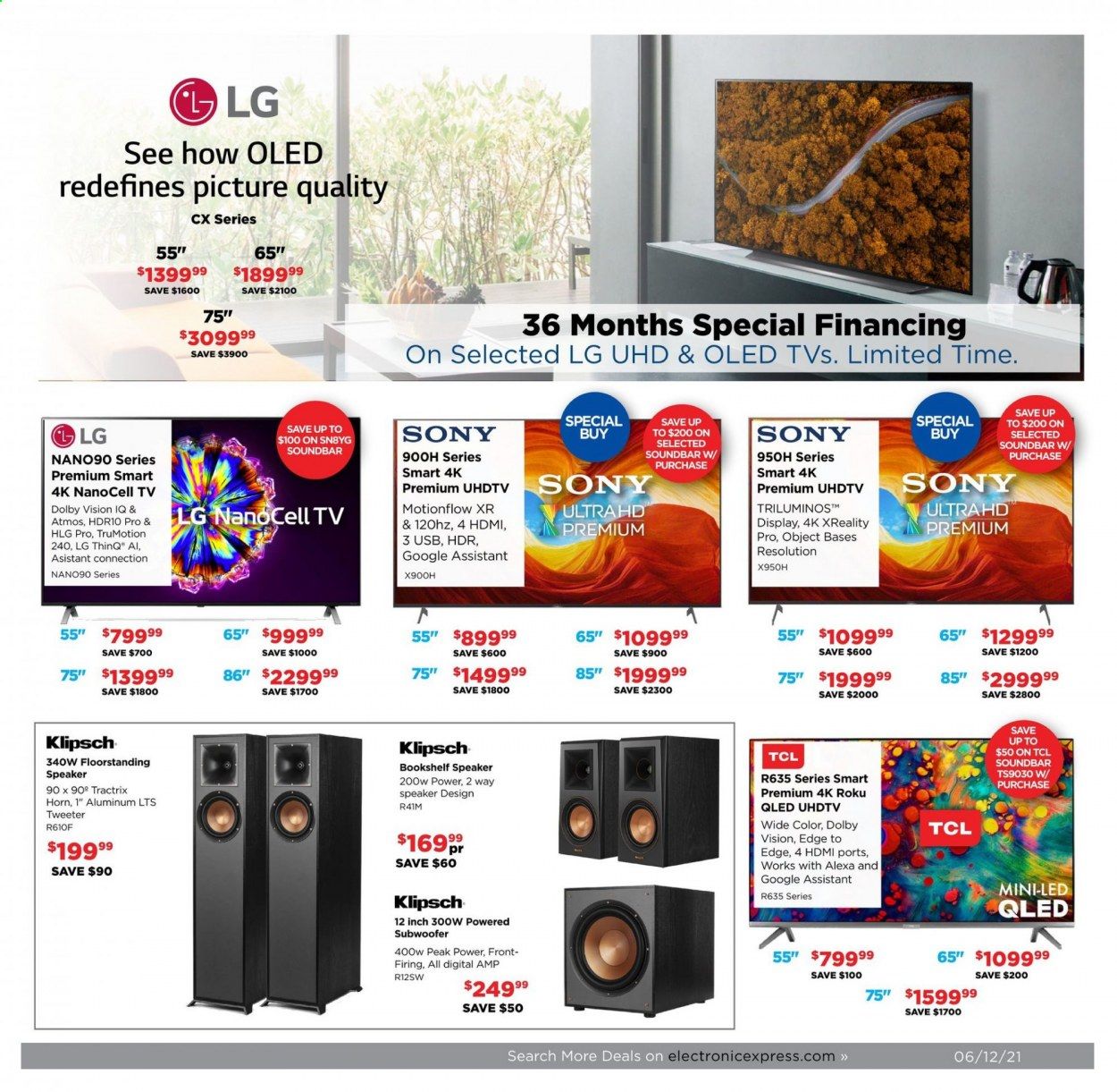 Electronic Express (AL, TN) Weekly Ad Flyer June 6 to June 12