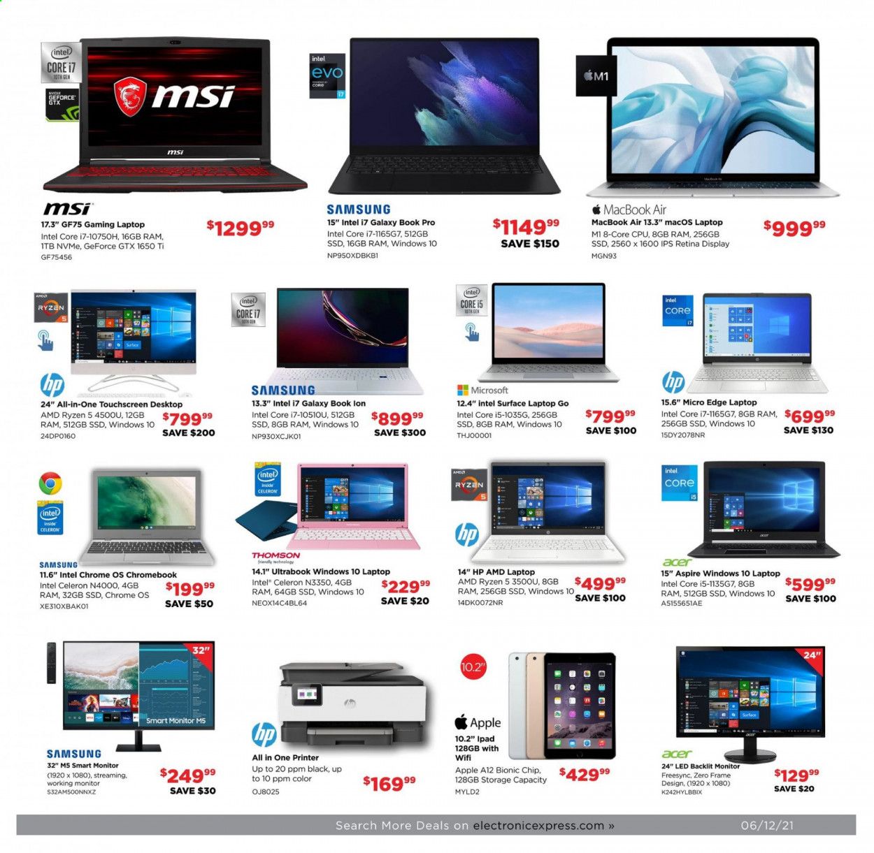 Electronic Express (AL, TN) Weekly Ad Flyer June 6 to June 12