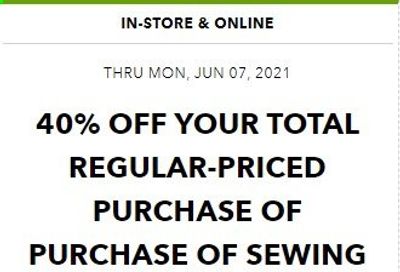 JOANN Weekly Ad Flyer June 6 to June 7