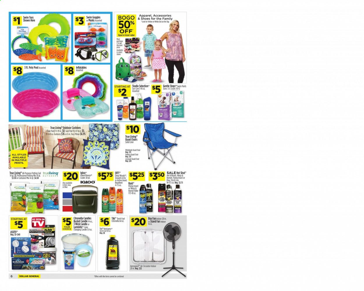 Dollar General (AL) Weekly Ad Flyer June 6 to June 12