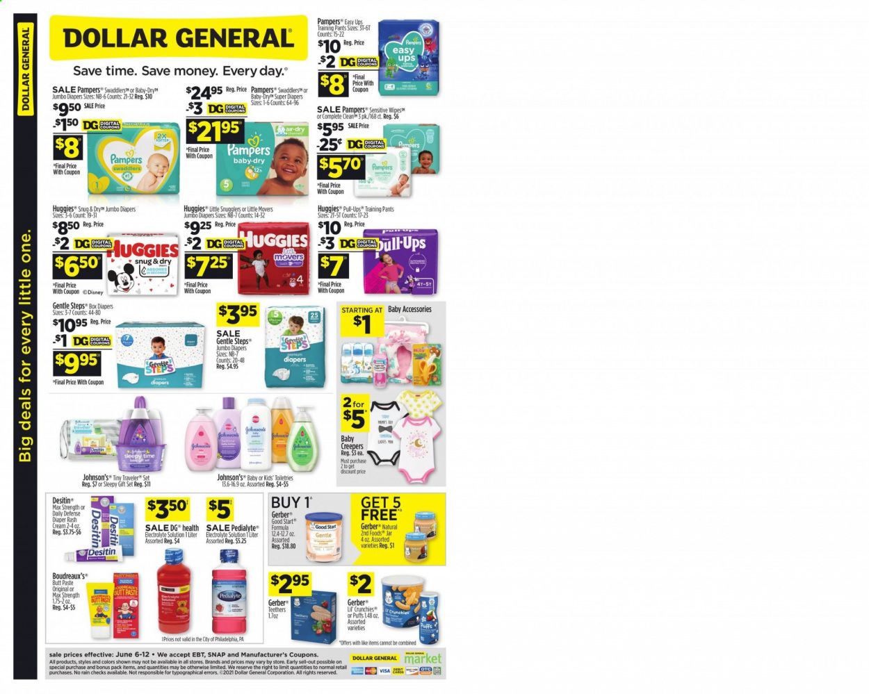 Dollar General (AL) Weekly Ad Flyer June 6 to June 12