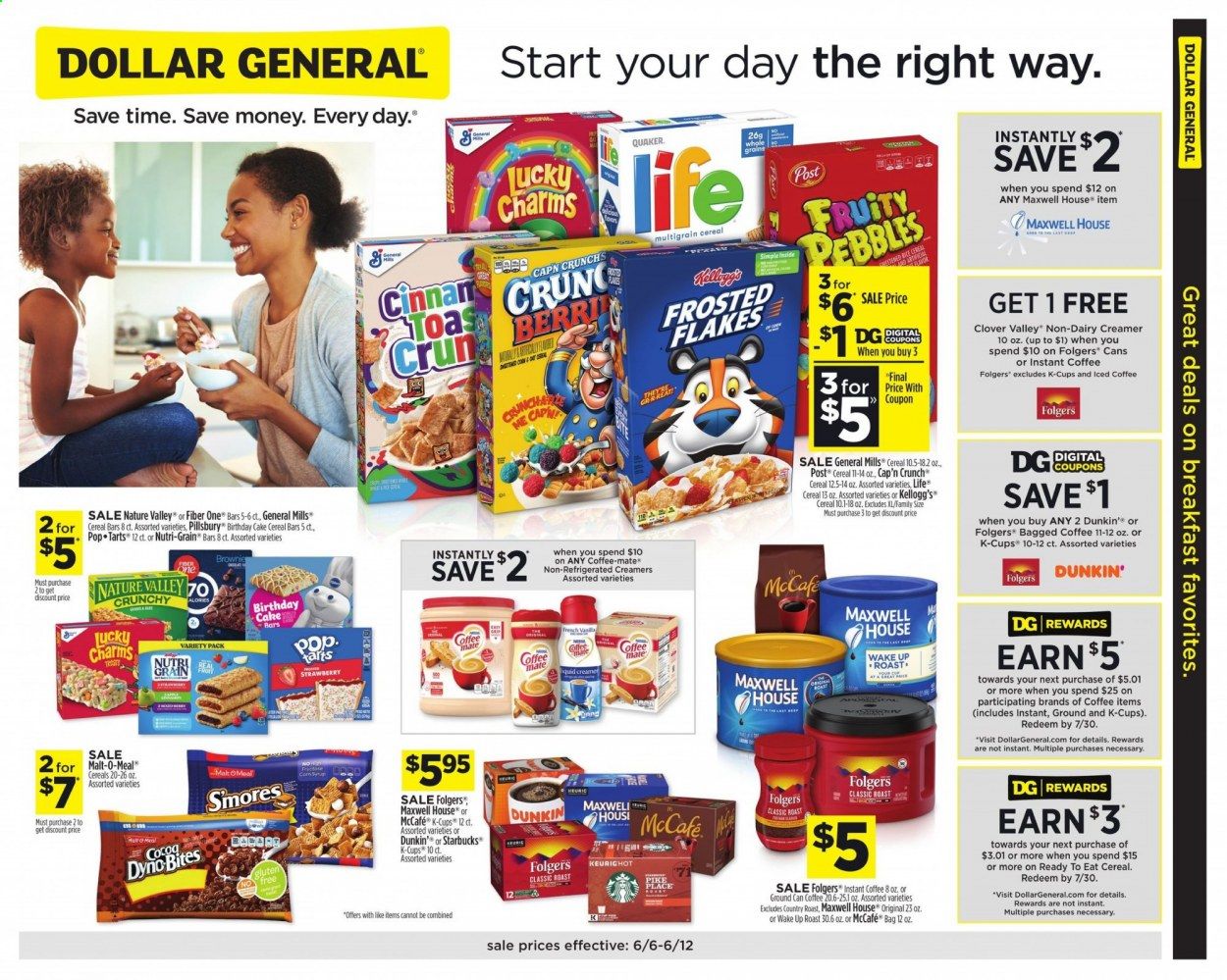 Dollar General (FL) Weekly Ad Flyer June 6 to June 12