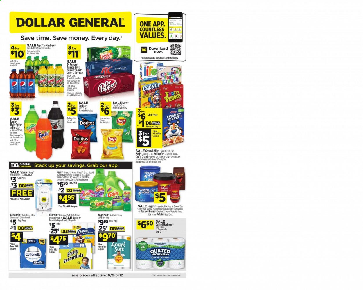 Dollar General (AZ, CO, NM, OR) Weekly Ad Flyer June 6 to June 12