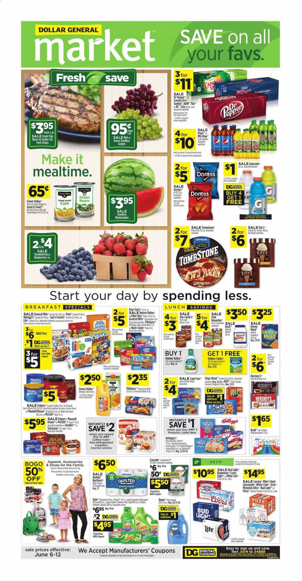Dollar General (KY) Weekly Ad Flyer June 6 to June 12