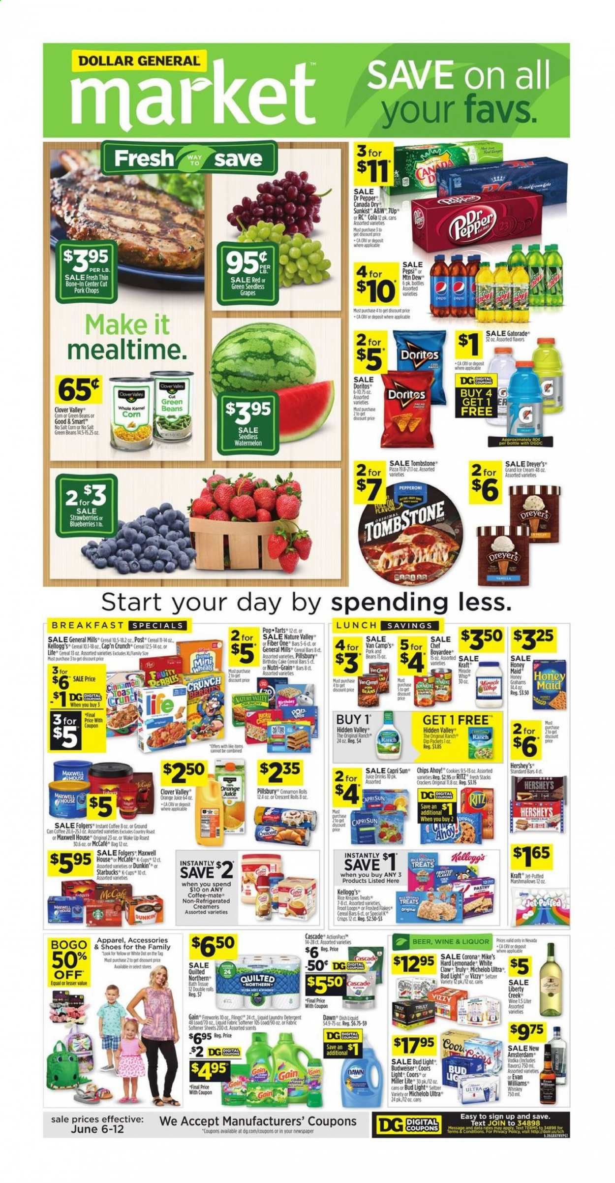 Dollar General (NV) Weekly Ad Flyer June 6 to June 12