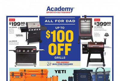 Academy Sports (AL, AR, GA, LA, MO, NC, SC, TN, TX) Weekly Ad Flyer June 7 to June 20