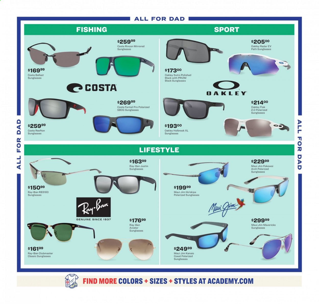 Academy Sports (AL, AR, GA, LA, MO, NC, SC, TN, TX) Weekly Ad Flyer June 7 to June 20