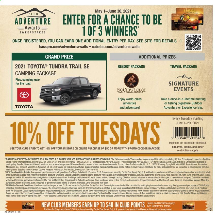 Cabela's Weekly Ad Flyer June 10 to June 23