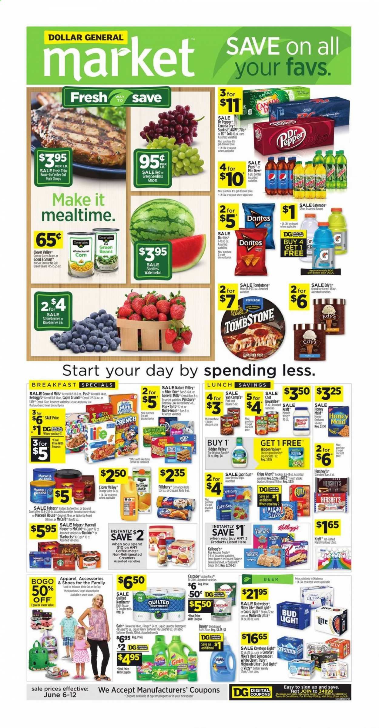 Dollar General (OK) Weekly Ad Flyer June 6 to June 12