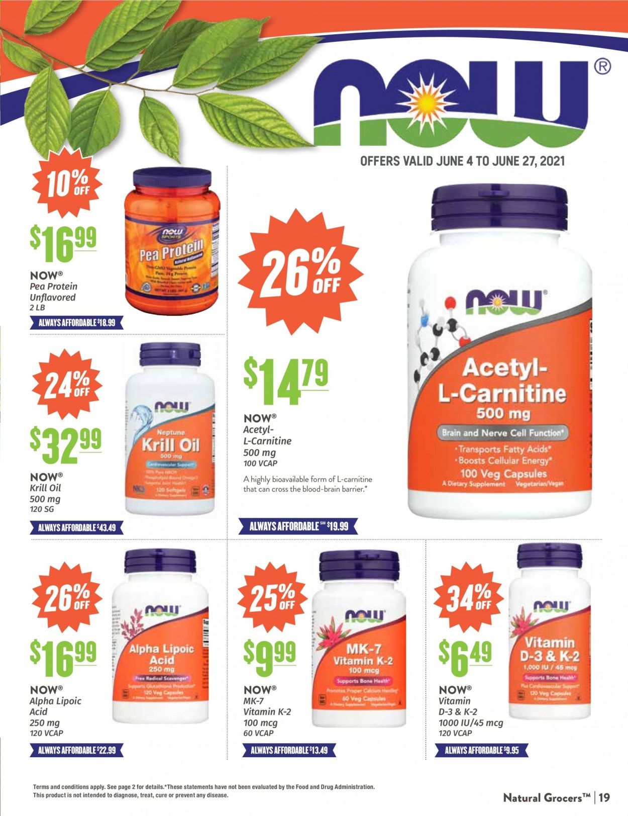 Natural Grocers Weekly Ad Flyer June 4 to June 27