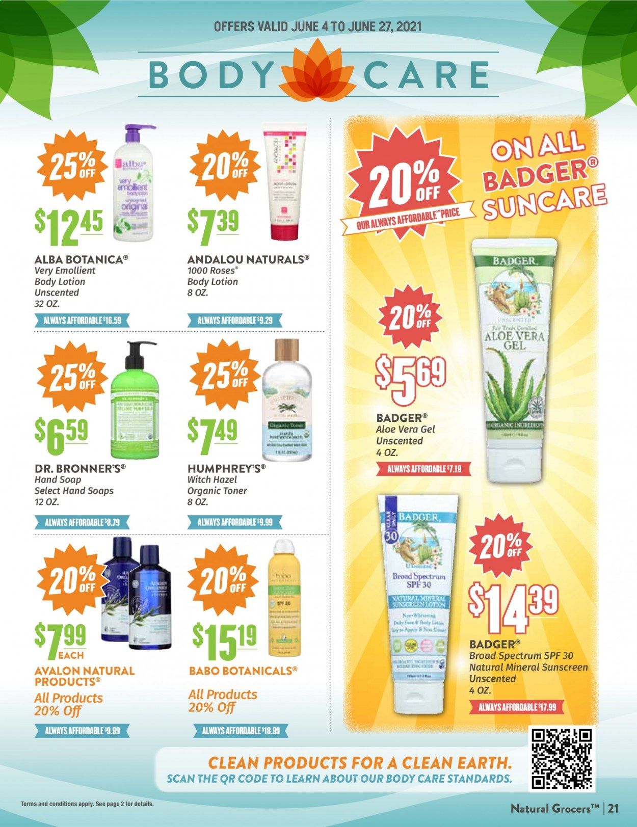 Natural Grocers Weekly Ad Flyer June 4 to June 27