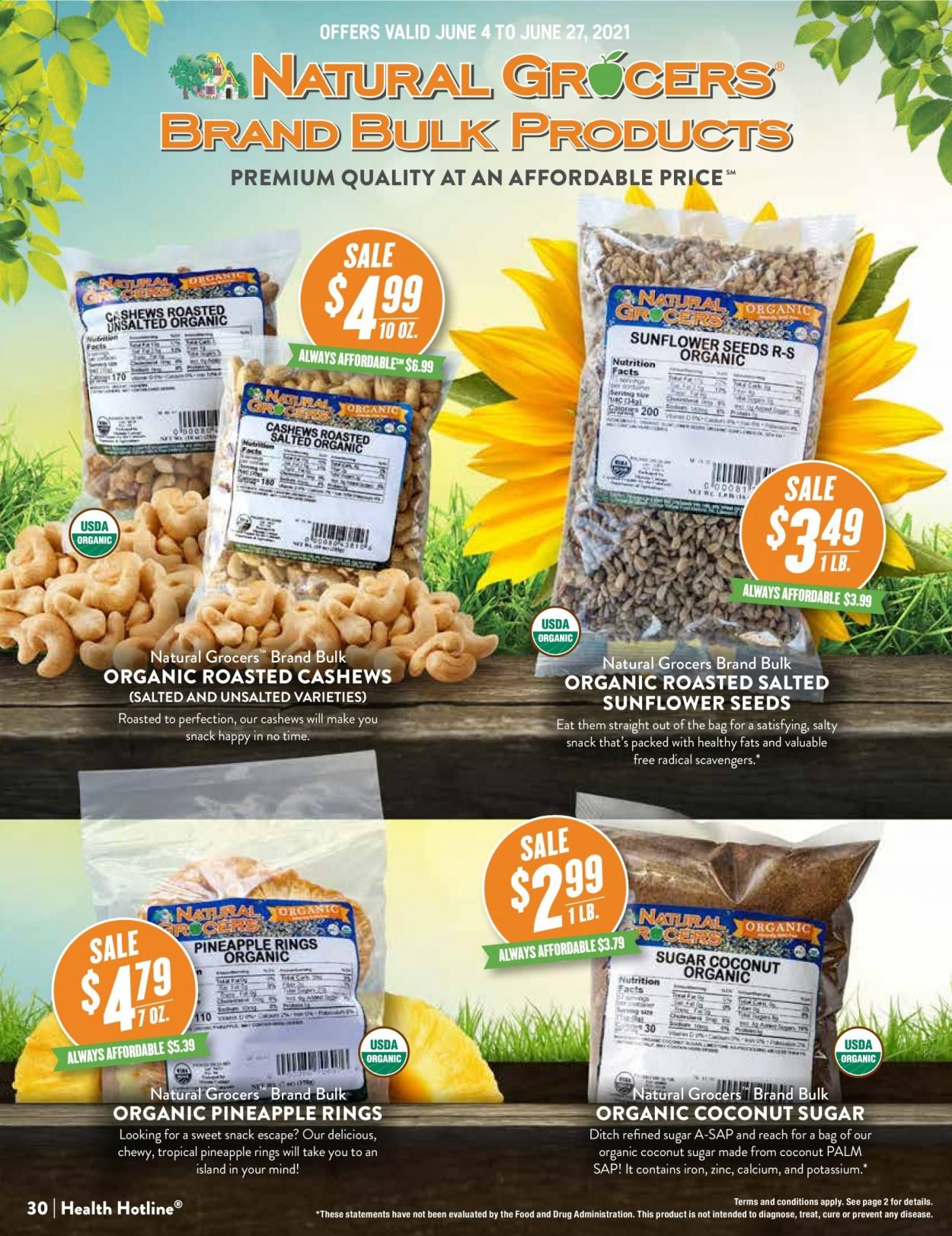 Natural Grocers Weekly Ad Flyer June 4 to June 27
