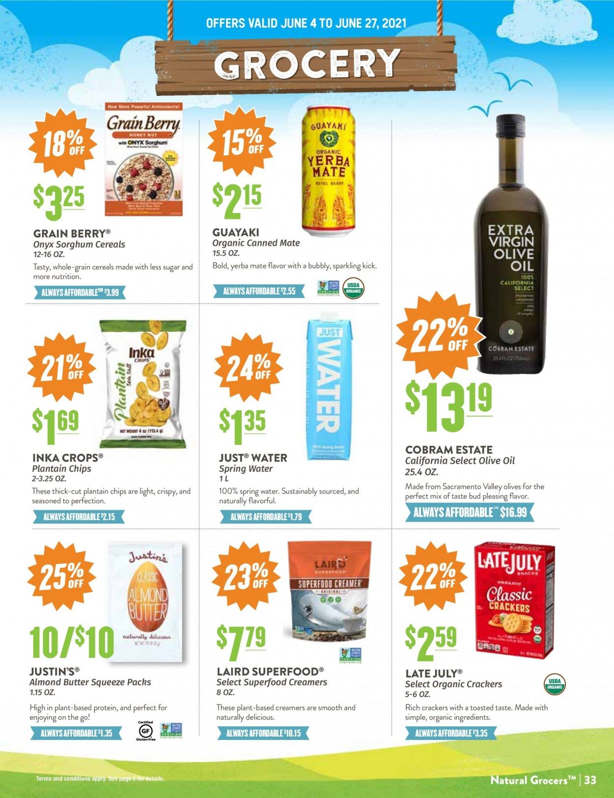 Natural Grocers Weekly Ad Flyer June 4 to June 27