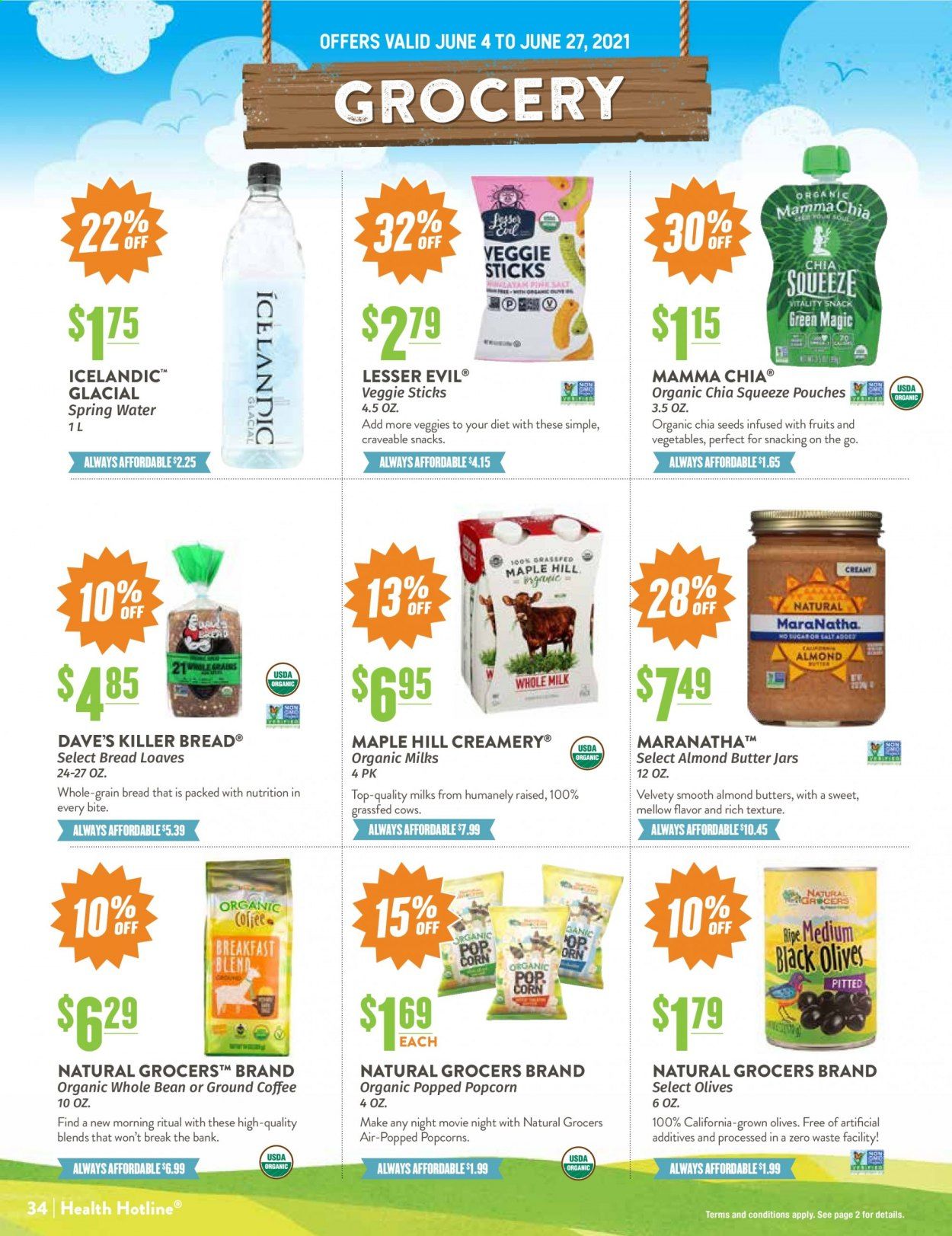 Natural Grocers Weekly Ad Flyer June 4 to June 27